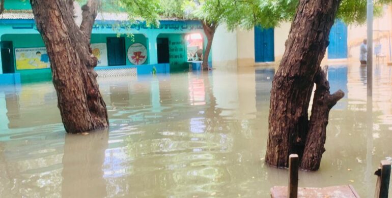 LEARNING DISRUPTED AS FLOODS SWEEP TAYO SCHOOLS